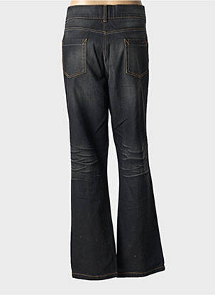 Jeans coupe droite stretch taille normale noir LADY CAPTAIN femme