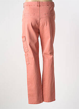 Jeans coupe droite stretch taille normale orange CAPTAIN TORTUE femme