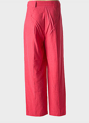 Pantalon droit taille normale taille normale rouge CAPTAIN TORTUE femme
