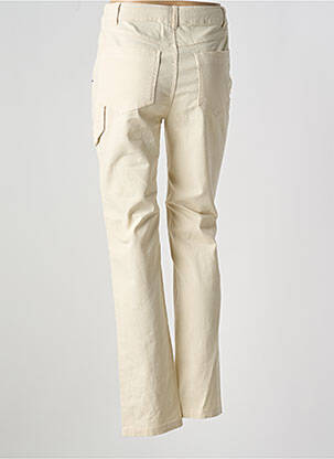 Jeans coupe slim taille normale taille normale beige CAPTAIN TORTUE femme
