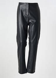 Pantalon slim taille normale taille normale noir TREND BY CAPTAIN TORTUE femme