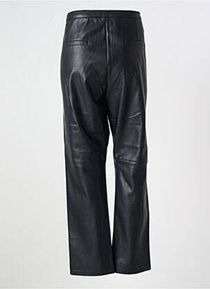 Pantalon slim taille normale taille normale noir TREND BY CAPTAIN TORTUE femme