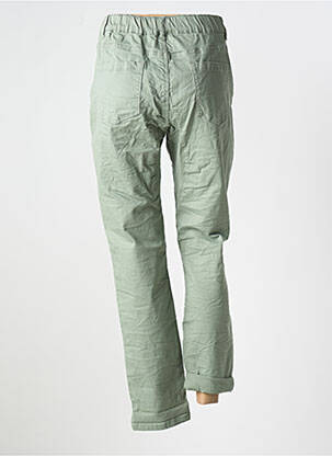Jeans coupe slim stretch taille normale vert MISS BY CAPTAIN TORTUE femme
