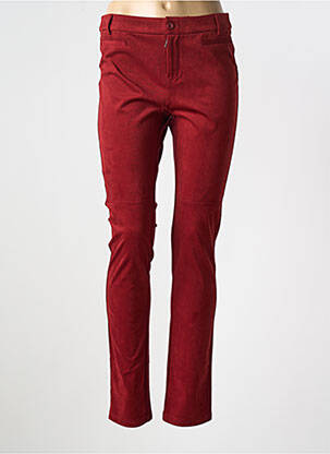 Pantalon slim skinny taille normale orange TREND BY CAPTAIN TORTUE femme