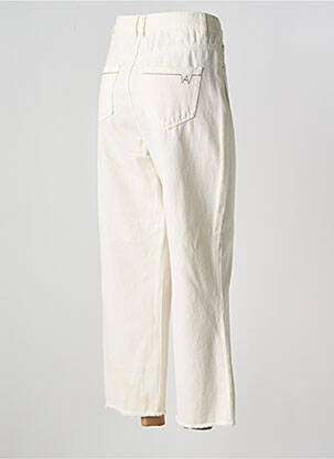 Jeans coupe droite stretch taille normale beige STORIES BY CAPTAIN TORTUE femme