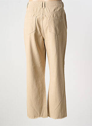 Jeans coupe droite stretch taille normale beige STORIES BY CAPTAIN TORTUE femme