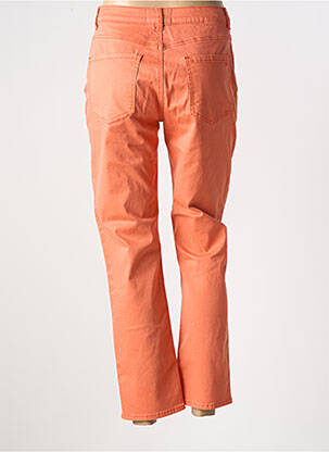 Jeans coupe slim stretch taille normale orange MAISON CAPTAIN femme
