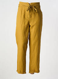 Pantalon 7/8 fermeture zippée sous rabat boutonné taille normale vert STORIES BY CAPTAIN TORTUE femme