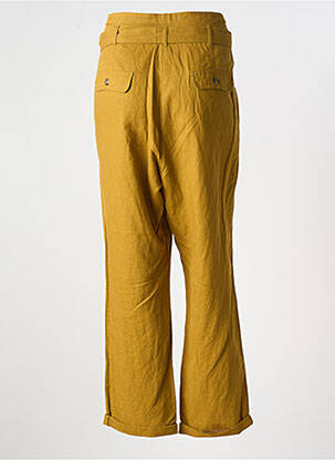 Pantalon 7/8 fermeture zippée sous rabat boutonné taille normale vert STORIES BY CAPTAIN TORTUE femme