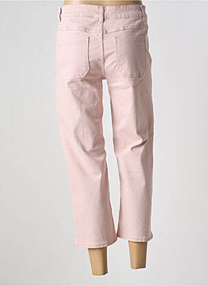 Pantacourt stretch taille normale rose LITTLE MISS BY CAPTAIN TORTUE femme