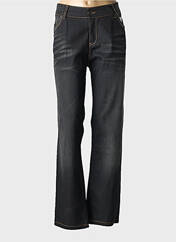 Jeans coupe droite noir LADY CAPTAIN pour femme seconde vue