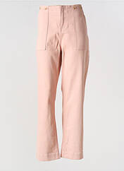 Jeans coupe droite rose MAISON CAPTAIN pour femme seconde vue