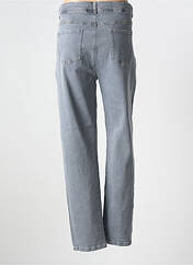 Jeans coupe slim gris CAPTAIN TORTUE pour femme seconde vue