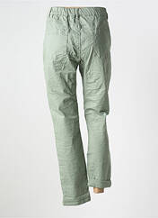 Jeans coupe slim vert MISS BY CAPTAIN TORTUE pour femme seconde vue