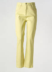 Jeans coupe slim vert TREND BY CAPTAIN TORTUE pour femme seconde vue