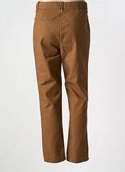 Pantalon chino marron MAISON CAPTAIN pour femme seconde vue