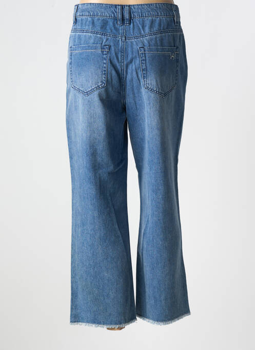 Jeans coupe droite bleu STORIES BY CAPTAIN TORTUE pour femme