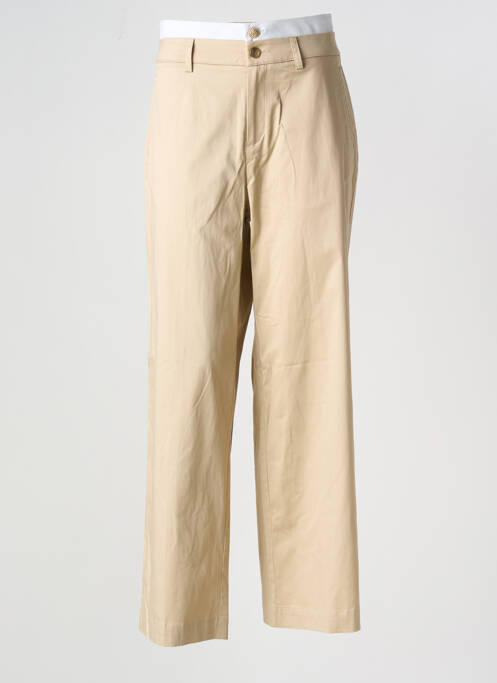 Pantalon droit beige MAISON CAPTAIN pour femme