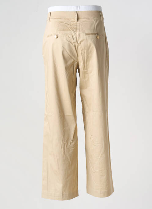 Pantalon droit beige MAISON CAPTAIN pour femme