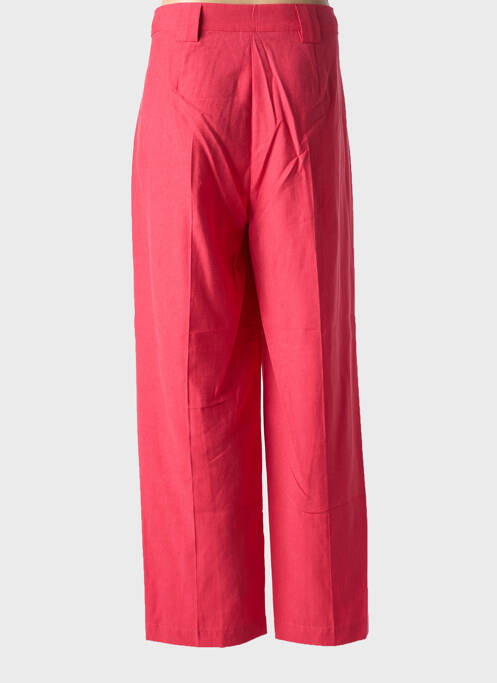 Pantalon droit rouge CAPTAIN TORTUE pour femme