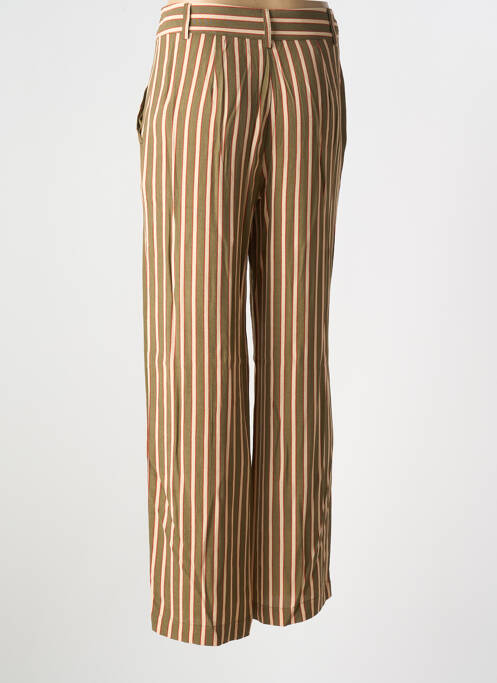 Pantalon droit vert MAISON CAPTAIN pour femme