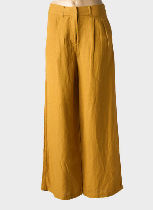 Pantalon large jaune MAISON CAPTAIN pour femme