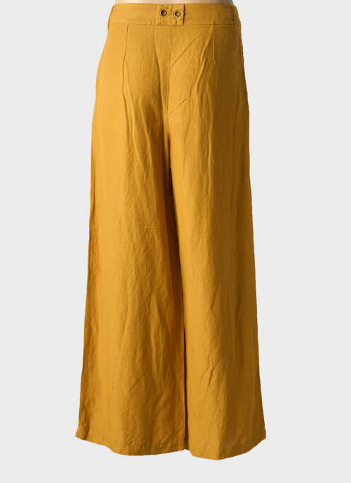Pantalon large jaune MAISON CAPTAIN pour femme