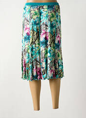 Jupe mi-longue bleu FRANCE RIVOIRE pour femme seconde vue