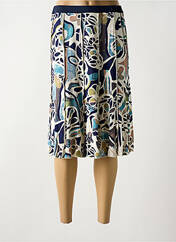 Jupe mi-longue bleu GUY DUBOUIS pour femme seconde vue