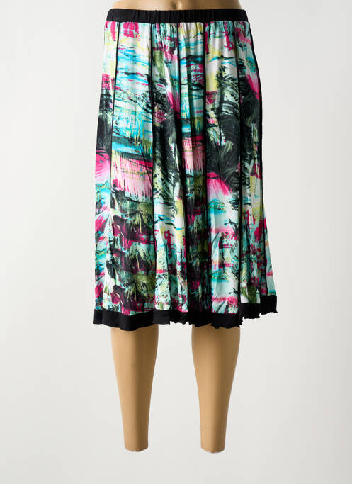 Jupe mi-longue noir GUY DUBOUIS pour femme