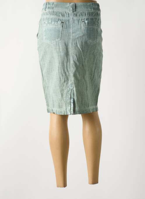 Jupe mi-longue vert MERI & ESCA pour femme