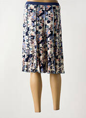 Jupe mi-longue bleu GUY DUBOUIS pour femme seconde vue