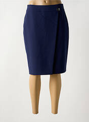 Jupe mi-longue bleu GUY DUBOUIS pour femme seconde vue