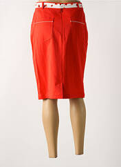 Jupe mi-longue rouge GREGORY PAT pour femme seconde vue