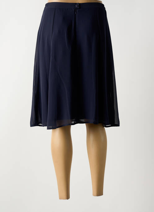 Jupe mi-longue bleu FRANCE RIVOIRE pour femme