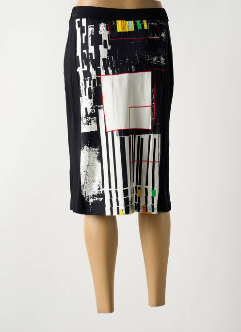 Jupe mi-longue noir LISA CHESNAY pour femme