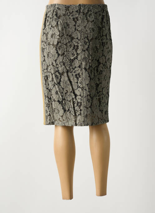 Jupe mi-longue vert MERI & ESCA pour femme