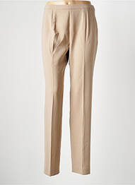 Pantalon droit poches beige GUY DUBOUIS femme