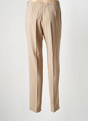 Pantalon droit poches beige GUY DUBOUIS femme
