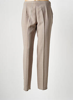 Pantalon droit beige GUY DUBOUIS femme