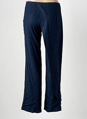 Pantalon droit taille élastique bleu MERI & ESCA femme