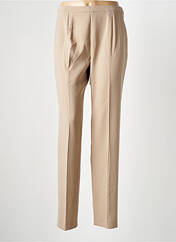 Pantalon droit beige GUY DUBOUIS pour femme seconde vue