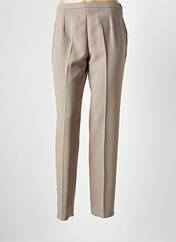 Pantalon droit beige GUY DUBOUIS pour femme seconde vue