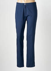 Pantalon droit bleu GUY DUBOUIS pour femme seconde vue