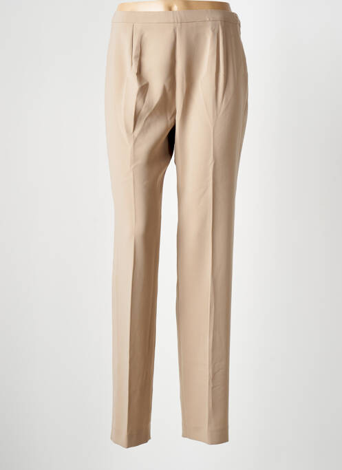 Pantalon droit poches beige GUY DUBOUIS femme