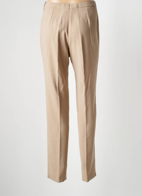 Pantalon droit beige GUY DUBOUIS femme
