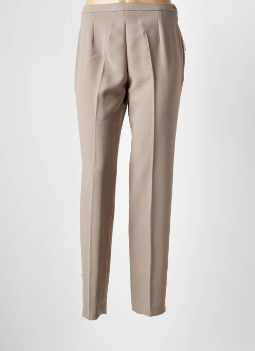 Pantalon droit beige GUY DUBOUIS pour femme