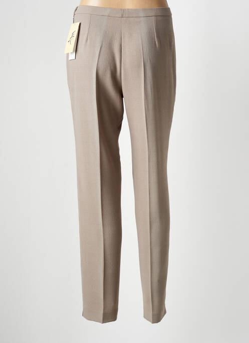 Pantalon droit beige GUY DUBOUIS femme