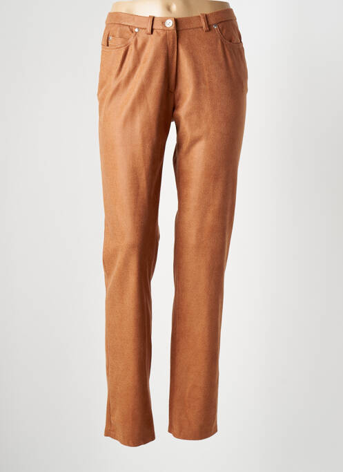 Pantalon droit marron MERI & ESCA pour femme