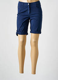 Bermuda slim taille normale bleu MERI & ESCA femme